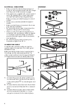 Preview for 8 page of Zanussi ZGO78530BA User Manual