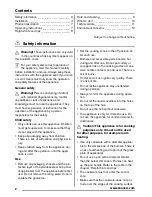 Preview for 2 page of Zanussi ZGO96524 User Manual