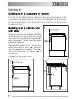 Предварительный просмотр 18 страницы Zanussi ZGS 322 Instruction Booklet