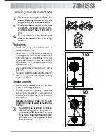 Preview for 9 page of Zanussi ZGS 645 Operating Instructions Manual