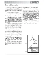 Preview for 16 page of Zanussi ZGS 645 Operating Instructions Manual