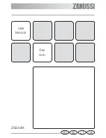 Zanussi ZGS 64IX User Manual preview