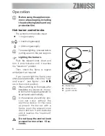 Preview for 6 page of Zanussi ZGS 64IX User Manual