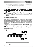 Предварительный просмотр 22 страницы Zanussi ZGS 782 ICT Instruction Booklet