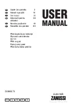 Preview for 1 page of Zanussi ZGS685CTX User Manual