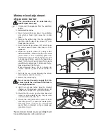 Preview for 18 page of Zanussi ZGT 1 Instruction Booklet