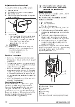 Preview for 12 page of Zanussi ZGX65414BA User Manual