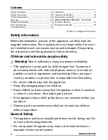 Preview for 2 page of Zanussi ZGX65424XA User Manual