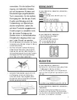 Предварительный просмотр 9 страницы Zanussi ZH B90460 XA User Manual