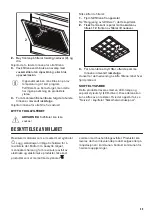 Предварительный просмотр 59 страницы Zanussi ZHB62670XA User Manual