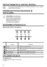 Предварительный просмотр 66 страницы Zanussi ZHB62670XA User Manual