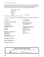 Preview for 2 page of Zanussi ZHC 590 Instruction Booklet