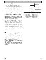 Preview for 13 page of Zanussi ZHC 590 Instruction Booklet