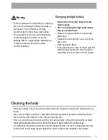 Preview for 11 page of Zanussi ZHC 60 136 X User Manual