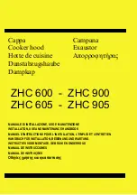 Zanussi ZHC 600 Installation, Use And Maintenance Handbook preview