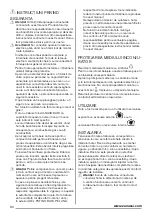 Предварительный просмотр 60 страницы Zanussi ZHC 60136 User Manual