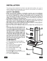 Предварительный просмотр 3 страницы Zanussi ZHC 604 Installation, Use And Maintenance Handbook