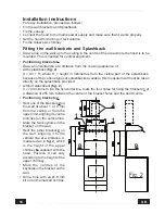 Предварительный просмотр 4 страницы Zanussi ZHC 604 Installation, Use And Maintenance Handbook