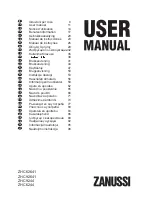 Zanussi ZHC 6244 User Manual preview