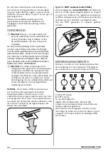 Предварительный просмотр 22 страницы Zanussi ZHC 62660 User Manual