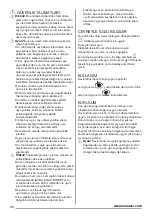 Предварительный просмотр 36 страницы Zanussi ZHC 62660 User Manual