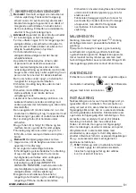 Предварительный просмотр 51 страницы Zanussi ZHC 62660 User Manual