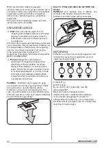 Предварительный просмотр 52 страницы Zanussi ZHC 62660 User Manual