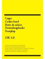 Zanussi ZHC 631 Installation, Use And Maintenance Handbook preview