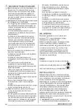 Preview for 44 page of Zanussi ZHC 6846 XA User Manual