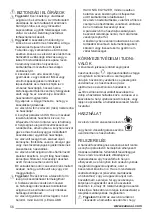 Preview for 56 page of Zanussi ZHC 6846 XA User Manual