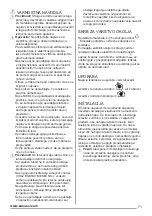 Preview for 71 page of Zanussi ZHC 6846 XA User Manual