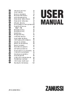 Предварительный просмотр 1 страницы Zanussi ZHC 86540 User Manual