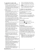 Предварительный просмотр 39 страницы Zanussi ZHC 86540 User Manual