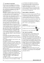 Предварительный просмотр 20 страницы Zanussi ZHC 92341 User Manual