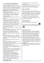 Предварительный просмотр 41 страницы Zanussi ZHC 92341 User Manual