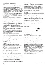 Предварительный просмотр 56 страницы Zanussi ZHC 92341 User Manual