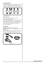 Предварительный просмотр 76 страницы Zanussi ZHC 92341 User Manual