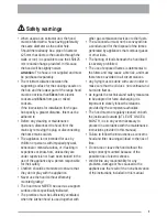 Предварительный просмотр 5 страницы Zanussi ZHC 9254X User Manual