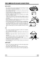 Preview for 3 page of Zanussi ZHC 928 Installation, Use And Maintenance Handbook