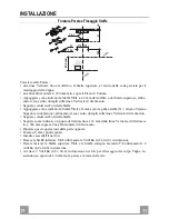 Предварительный просмотр 11 страницы Zanussi ZHC 950 Installation, Use And Maintenance Handbook