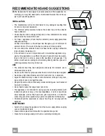 Предварительный просмотр 16 страницы Zanussi ZHC 950 Installation, Use And Maintenance Handbook