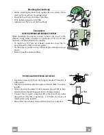 Предварительный просмотр 19 страницы Zanussi ZHC 950 Installation, Use And Maintenance Handbook