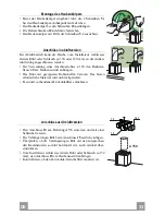 Предварительный просмотр 33 страницы Zanussi ZHC 950 Installation, Use And Maintenance Handbook