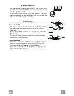 Предварительный просмотр 34 страницы Zanussi ZHC 950 Installation, Use And Maintenance Handbook