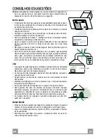 Предварительный просмотр 51 страницы Zanussi ZHC 950 Installation, Use And Maintenance Handbook