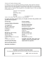 Preview for 2 page of Zanussi ZHC 951 Instruction Booklet