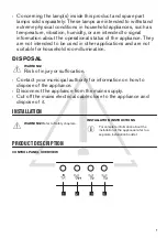 Предварительный просмотр 7 страницы Zanussi ZHC62352X User Manual