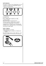 Предварительный просмотр 52 страницы Zanussi ZHC62661XA User Manual