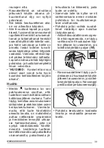 Предварительный просмотр 39 страницы Zanussi ZHC66540 User Manual