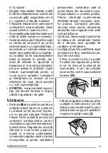 Предварительный просмотр 79 страницы Zanussi ZHC66540 User Manual